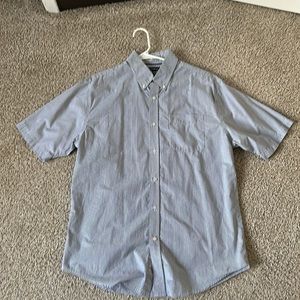 Croft&Barrow Men’s M Short Sleeve Striped Dress shirt